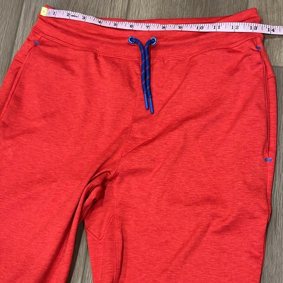 Vineyard Vines Red Jogger Pants w/Blue Drawstring Size Large (16) - Picture 7 of 14